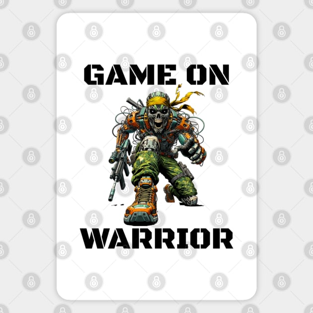 Warrior's Gunfire: Modern Combat Magnet by Steve